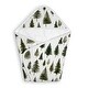 preview thumbnail 1 of 4, Sweet Jojo Designs Sage Green Woodland Boy, Girl, Unisex/Gender Neutral Hooded Baby Towels - Toddler Bath Towel -Forest Pinetree