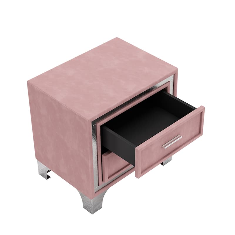 Velvet nightstand