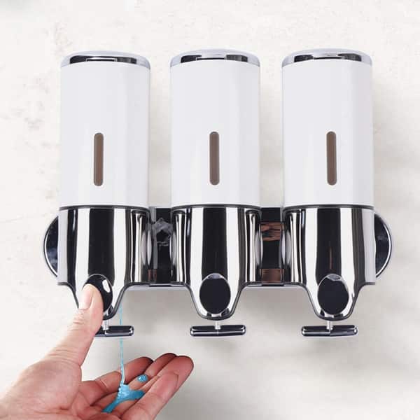 Wall Mounted 500Ml Liquid Kitchen Soap & Lotion Dispenser (Set of 3) On Sale Bed Bath