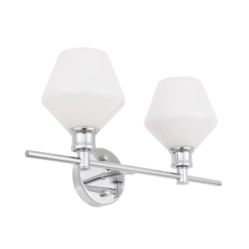 Gerald 2-Light Wall Sconce - 19.1/10.2 - 19.1/10.2
