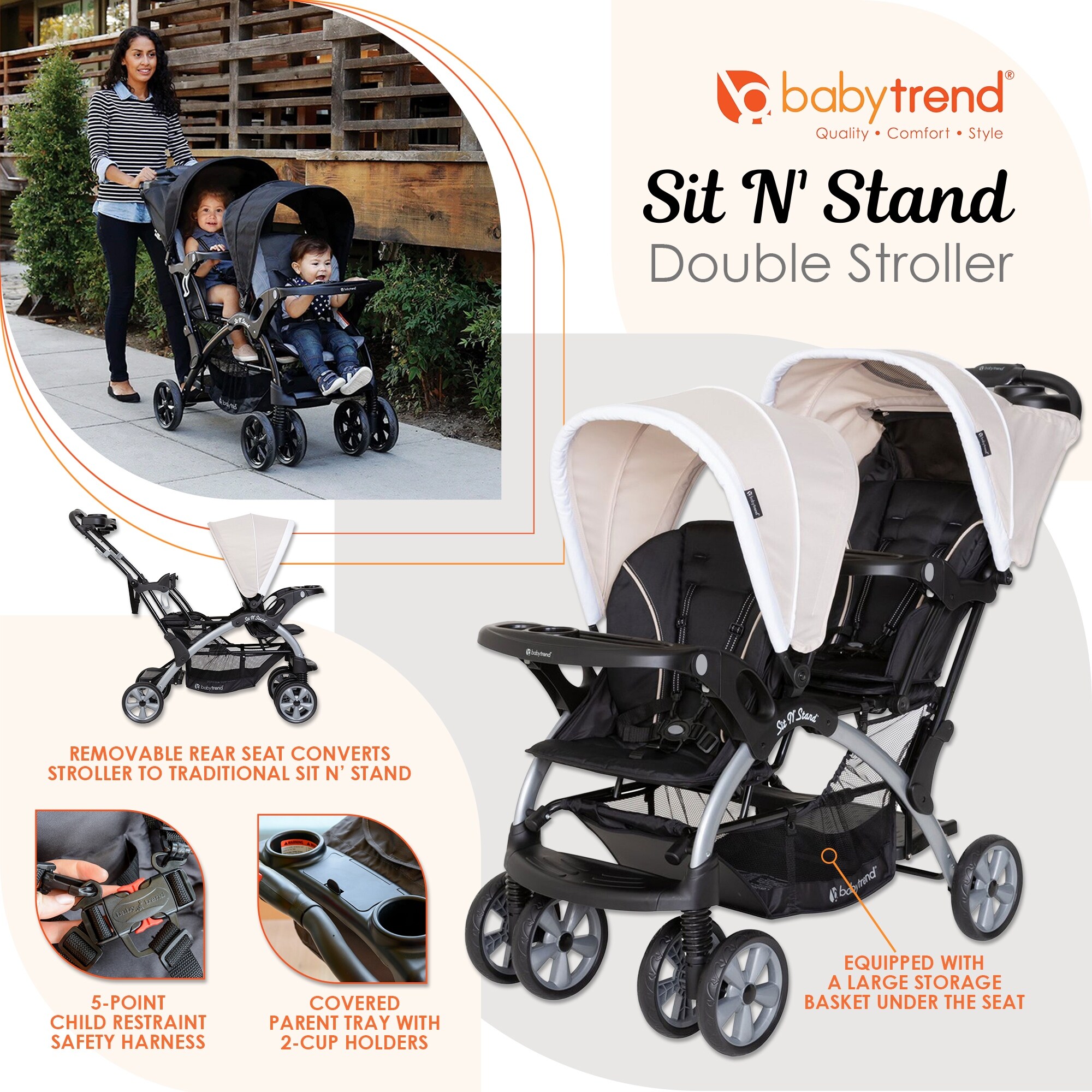 Bed bath and beyond double stroller hotsell