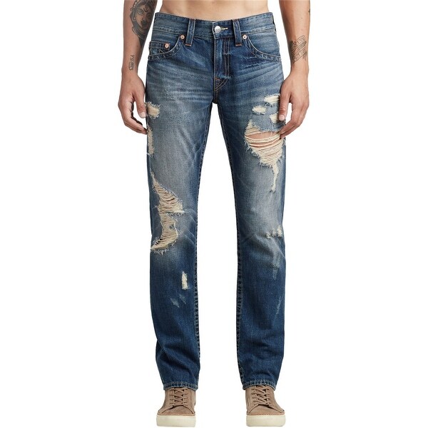 true religion mens slim fit jeans