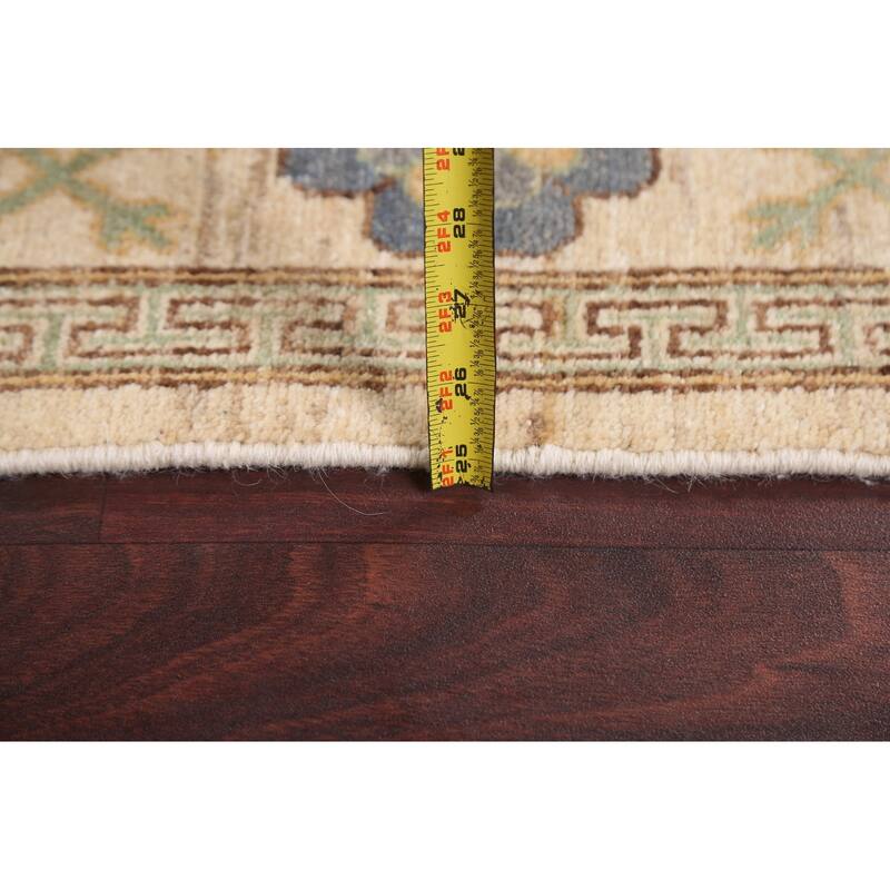 Vegetable Dye Khotan Oriental Wool Area Rug Hand-knotted Office Carpet - 5'11" x 8'10"