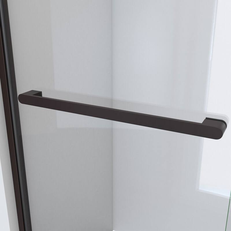 DreamLine Charisma-X 56-60 in. W x 76 in. H Frameless Bypass Sliding Shower Door in Oil Rubbed Bronze