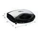 preview thumbnail 7 of 5, Total Chef 4-in-1 Grill Waffle Maker Sandwich Press Open Griddle