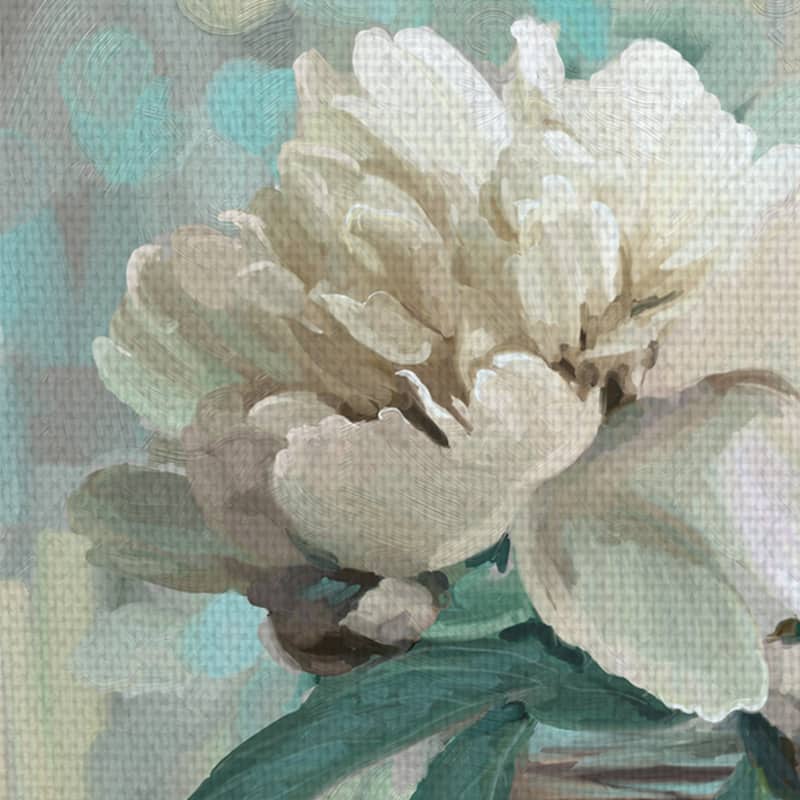 Farmhouse Peonies I, II by Studio Arts Canvas Art Prints