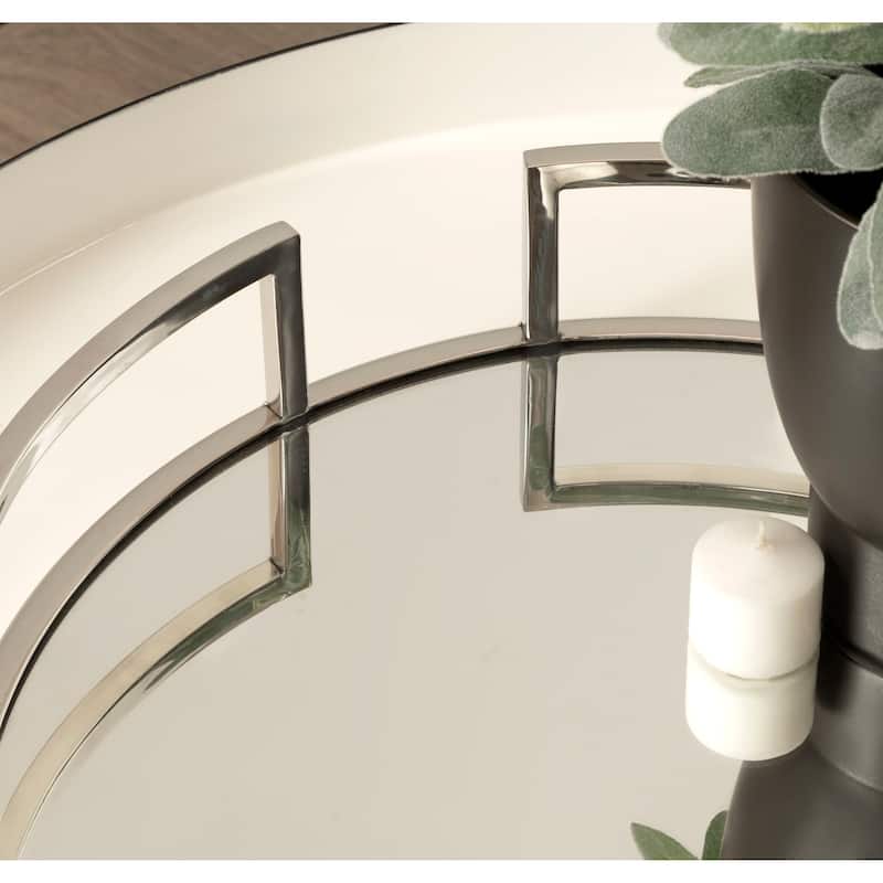 Kate and Laurel Gohana Decorative Metal Tray