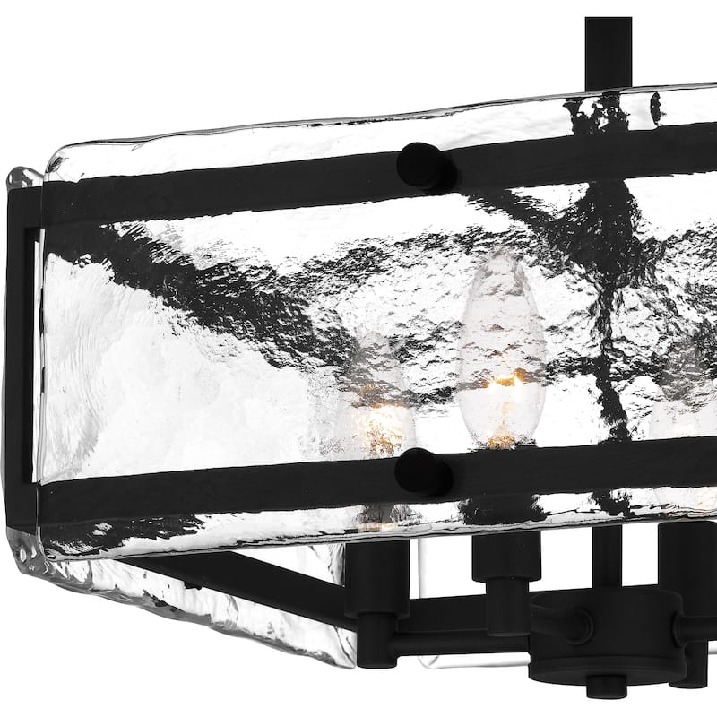 Lancer 4-Light Earth Black Semi-Flush Mount - Earth Black