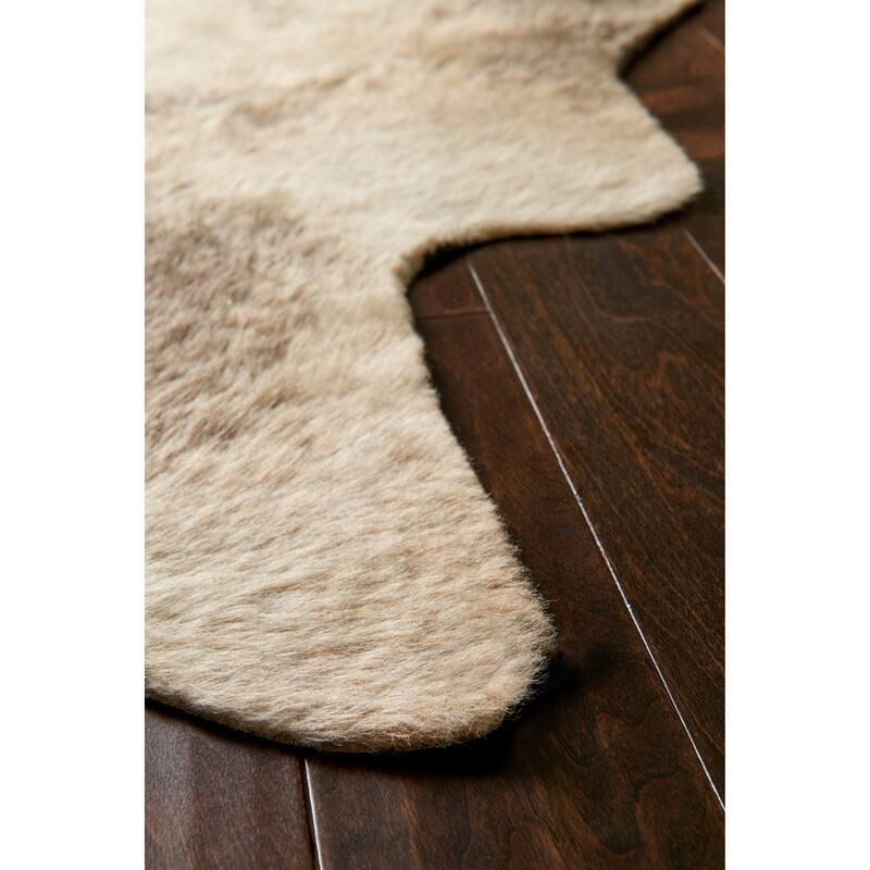Alexander Home Faux Cowhide Area Rug