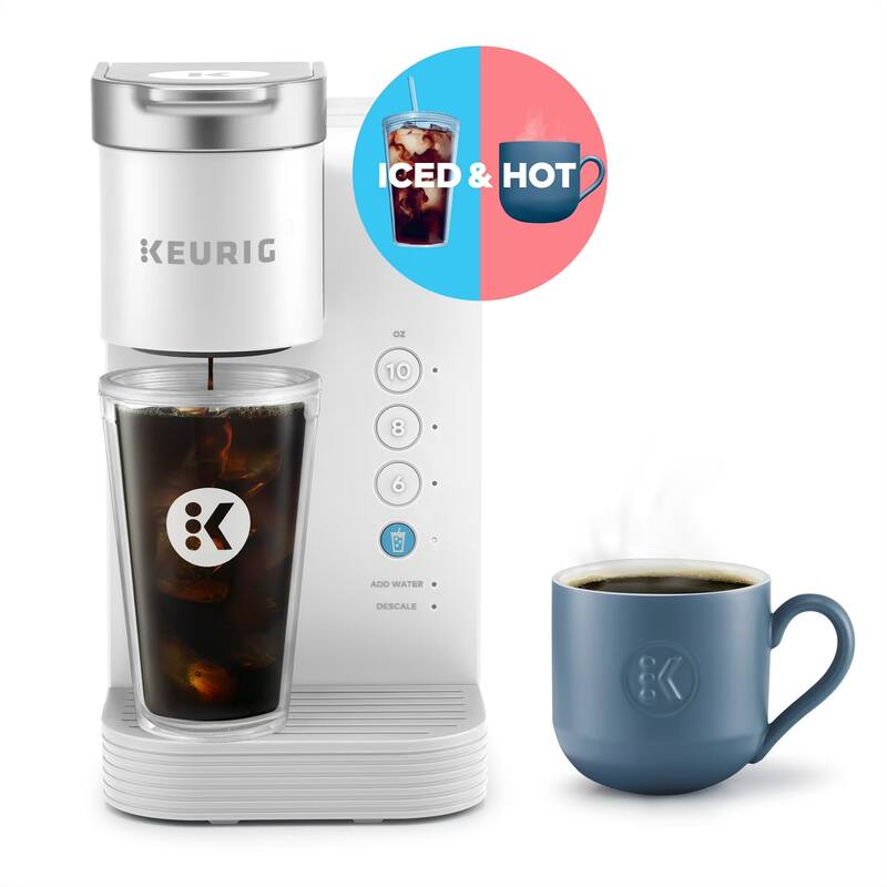 Keurig K-Express Essentials Single Serve K-Cup Pod Coffee Maker - White