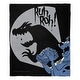 preview thumbnail 1 of 3, Warner Brothers Scooby-Doo Monsterous Shadow Silk Touch Throw Blanket