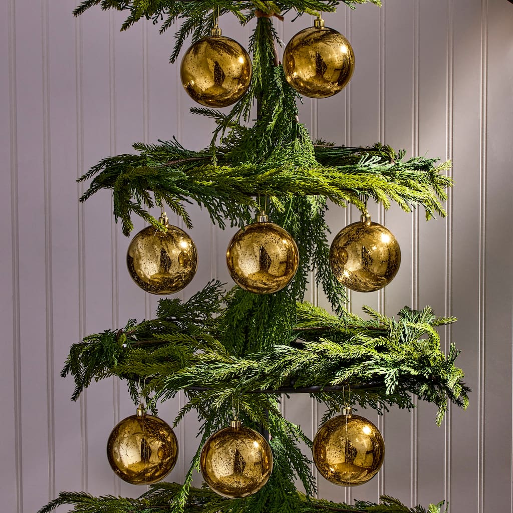 100mm Shatterproof Plastic Mercury Ball Ornament