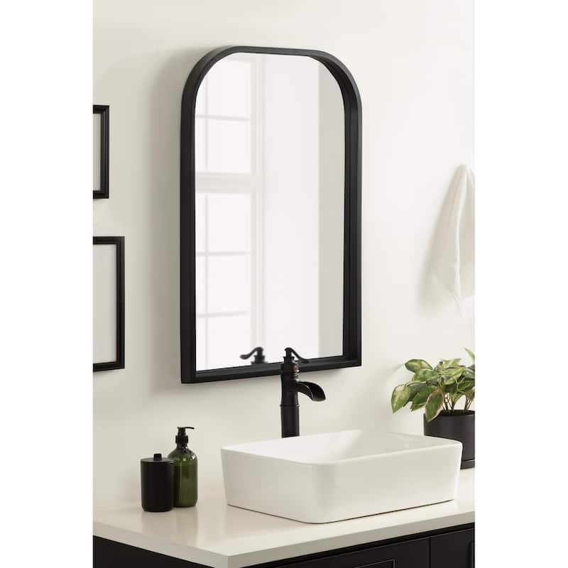 Kate and Laurel Travis Arch Framed Wall Mirror