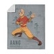 preview thumbnail 6 of 28, Nickelodeon Avatar The Last Airbender Silk Touch Sherpa Throw Blanket 50x60 inches - Aang Connected