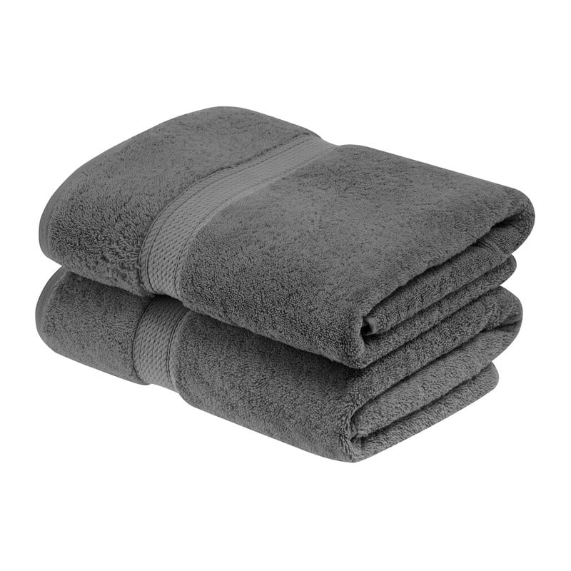 Blue Nile Mills Egyptian Cotton Plush Heavyweight 750 GSM Absorbent Bath Towel Set