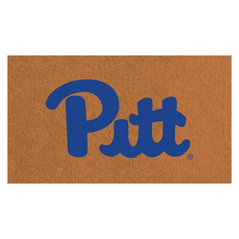 University of Pittsburgh Full Color Indoor/Outdoor Coir Mat - 28" x 16"