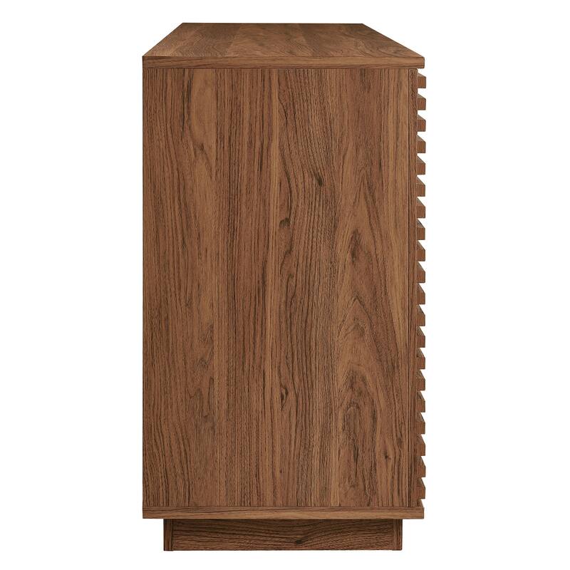 Render 4-Door Fluted Sideboard Cabinet TV Stand
