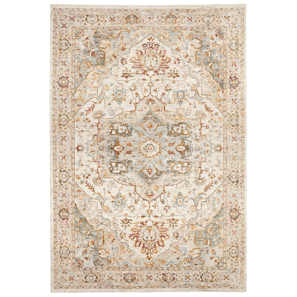 Terra by Obeetee Impressions Medallion Multi Rug