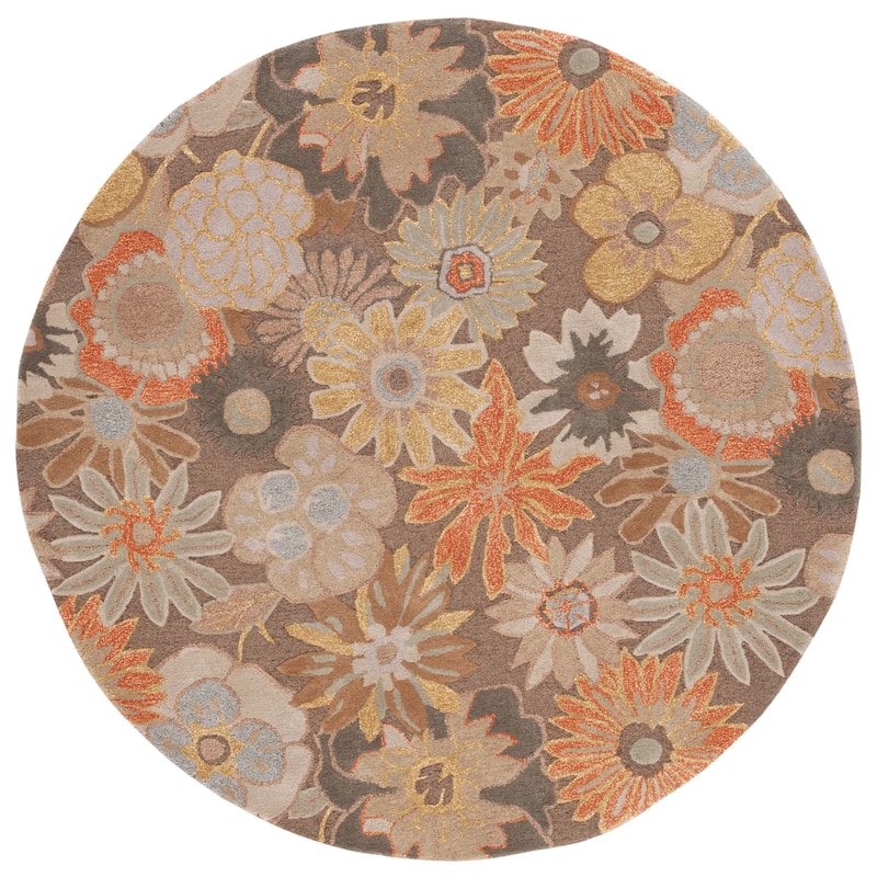 SAFAVIEH Handmade Soho Kaci Gardens N.Z. Wool Rug