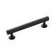 preview thumbnail 12 of 12, Hickory Hardware Woodward 5-1/16 Inch Center to Center Bar Cabinet Matte Black