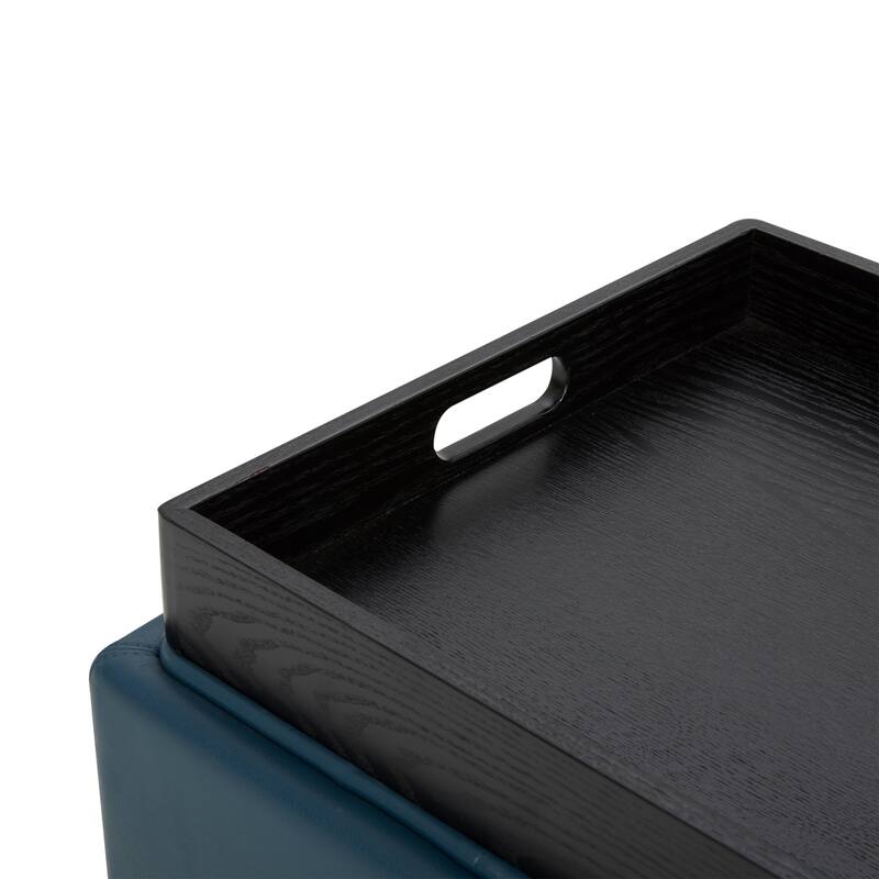 Spruce & Spring Ethan Storage Stool Ottoman