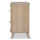preview thumbnail 9 of 26, Furniture of America Kian Modern 3-Piece Natural Oak Solid Wood Panel Bedroom Set