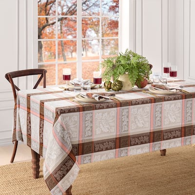 Windswept Harvest Jacquard Tablecloth