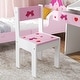 preview thumbnail 9 of 7, Qaba Kids Desk and Chair Set, Kids Study Desk with Storage, Student Writing Desk for Bedroom & Study Room with Drawer