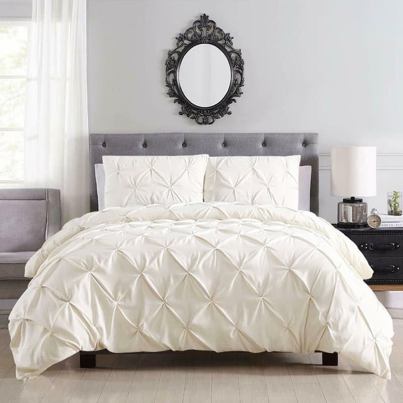 Shatex Kids 2 Piece Solid Color Comforter Set