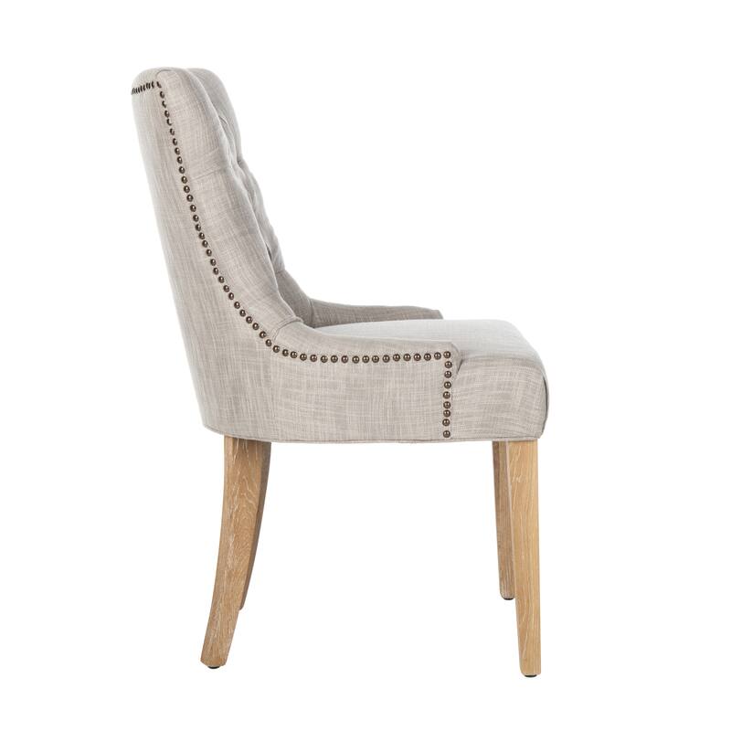 SAFAVIEH Dining Abby Viscose Blend Dining Chairs (Set of 2) - 22"x23.8"x36.4"