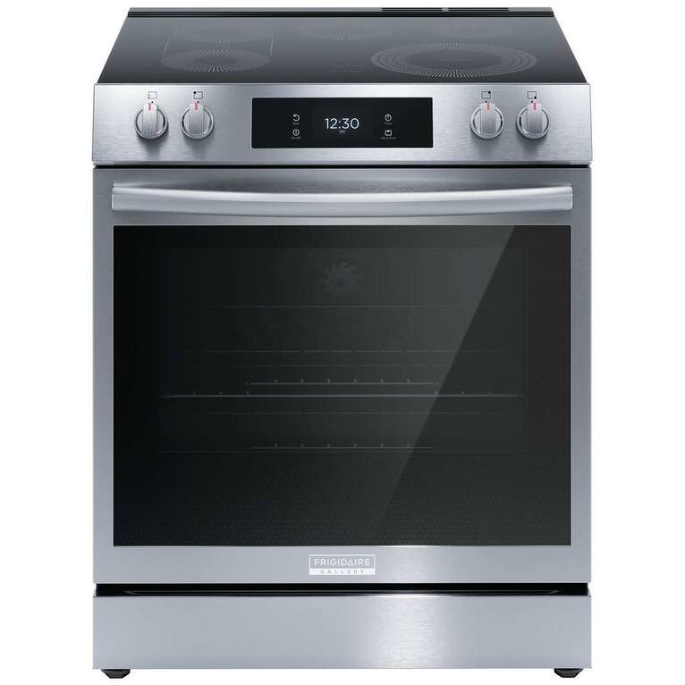 Frigidaire GCFE3060B 30" Wide 6.2 Cu. Ft. Electric Range with Air Fry - Stainless Steel