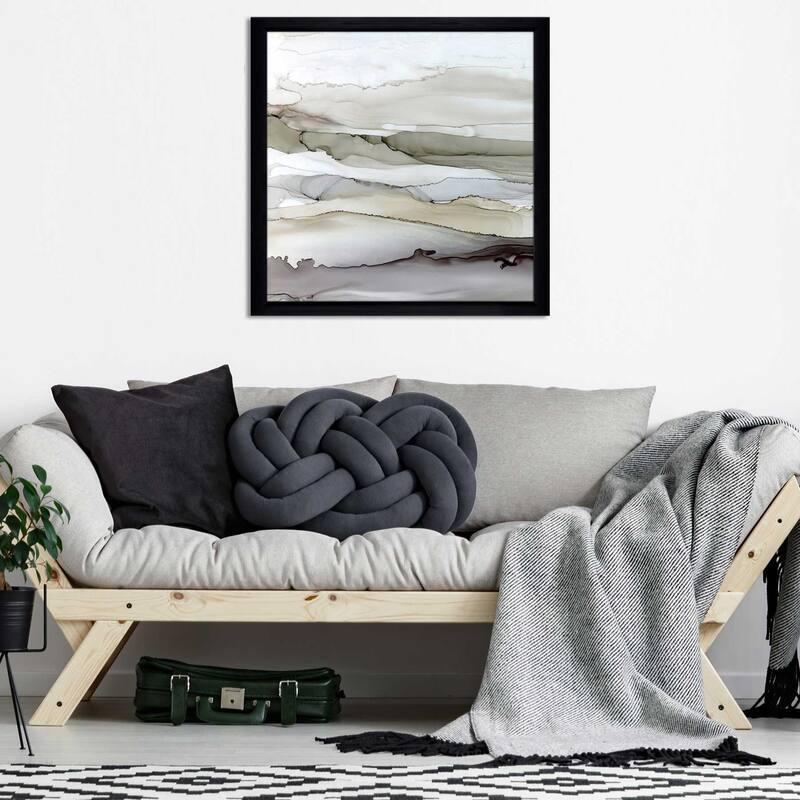 "Shifting Currents I (Square)" by Carol Robinson Print on Acrylic