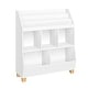 preview thumbnail 2 of 7, RiverRidge Kids Catch-All 35in Toy Organizer with Cubby Storage, Toy Storage Bins and Bookshelf - White