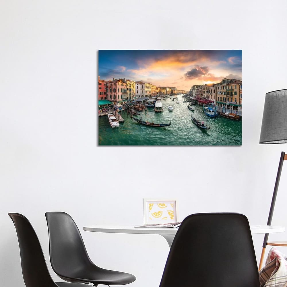 iCanvas "The Grand Canal in Venice, Italy" by Jan Becke Canvas Print