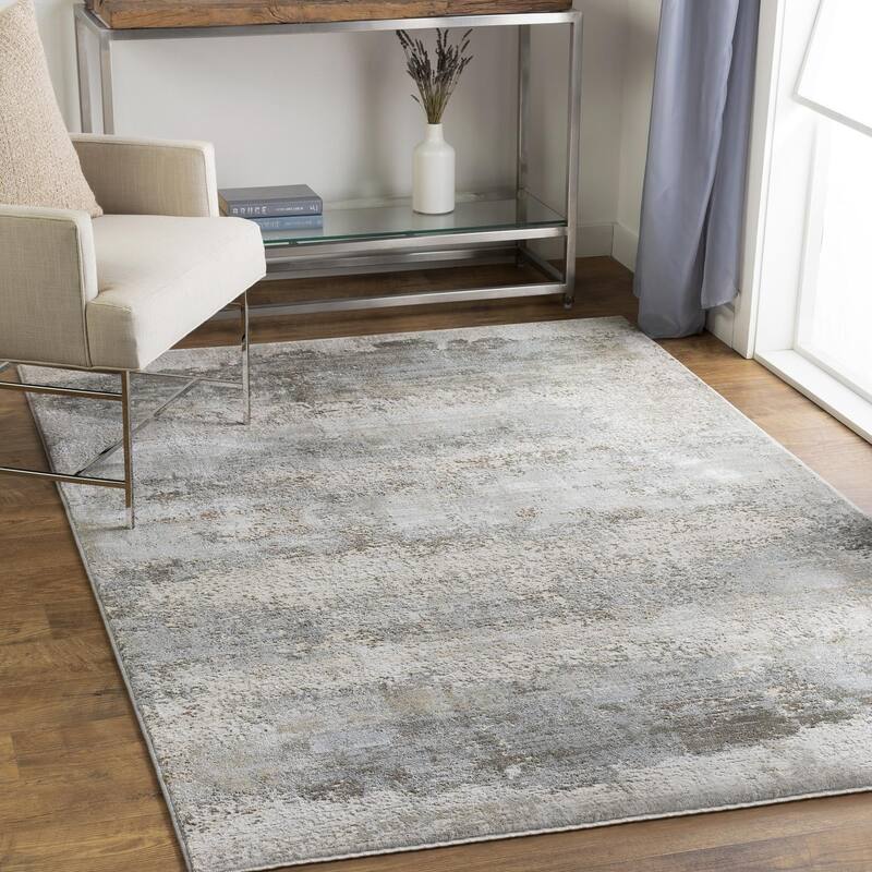 Livabliss Nautical & Coastal Brunswick Abstract Area Rug - 2' x 2'11" - Sand