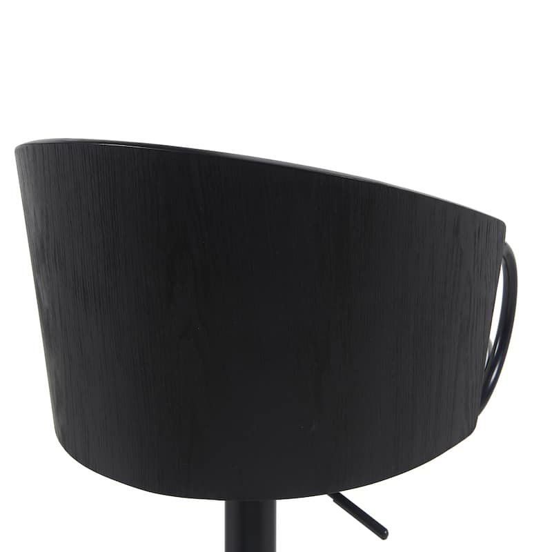 Montego Upholstered Adjustable Height Swivel Bar Stool