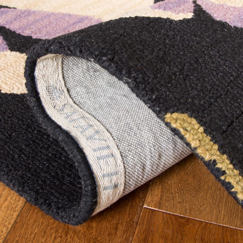 SAFAVIEH Handmade Jardin Suzeta Country Floral Wool Rug