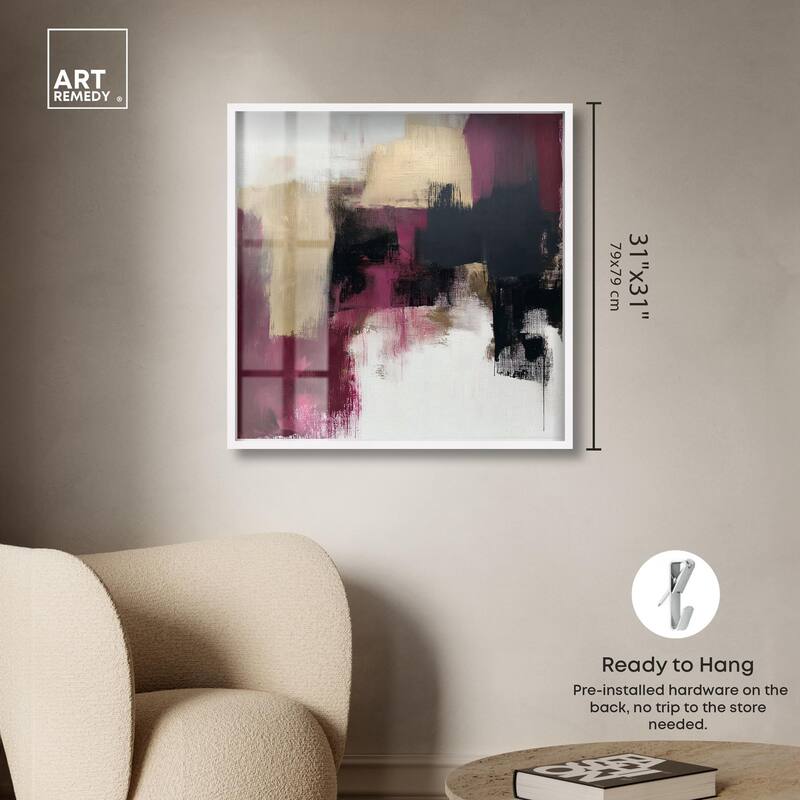 Golden Dusk I Shadowbox by Art Remedy