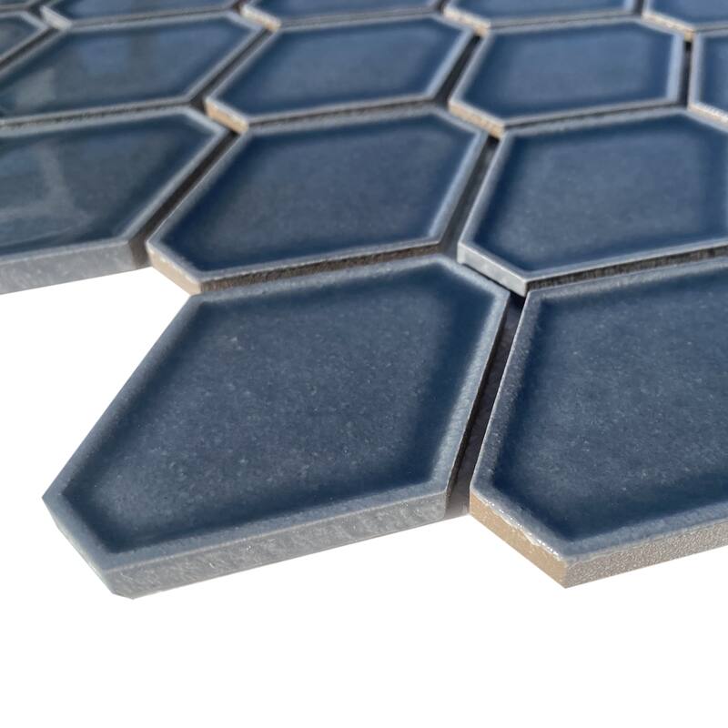 Century Clipped Diamond Porcelain Mosaic Tile