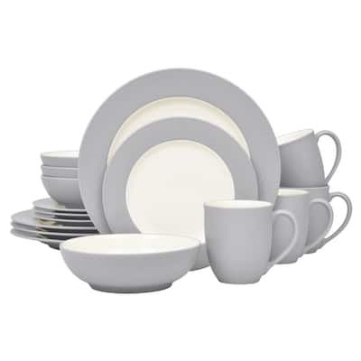 Noritake Colorwave 16-Piece Rim Dinnerware Set, Service For 4