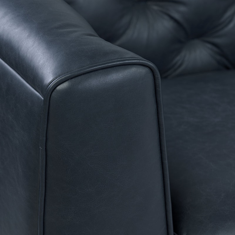 Poly & Bark Essex 89" Sofa - Full Grain Genuine Italian Leather