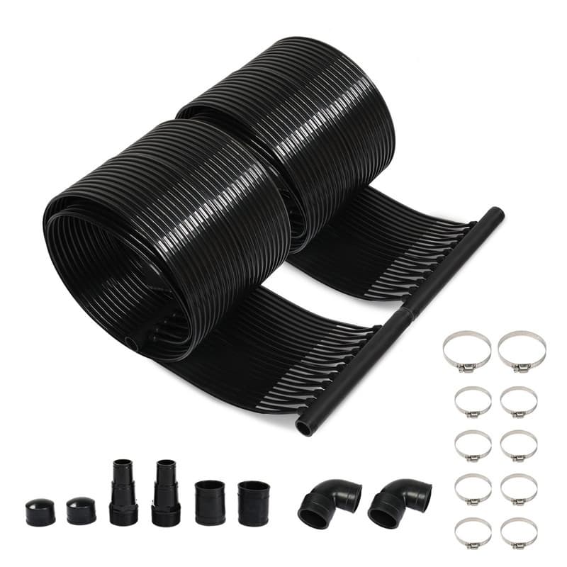 Pool Solar Heating System Two 2 x 20 Ft Panels for Inground and Aboveground - 2 x 20 ft.