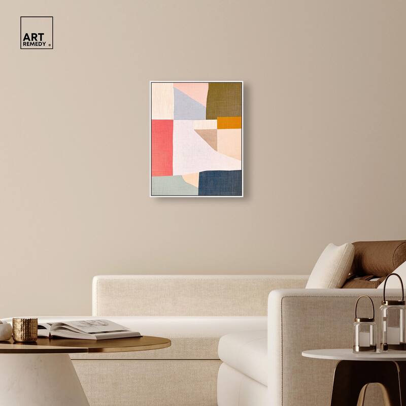 Planar Patchwork II Canvas by Art Remedy