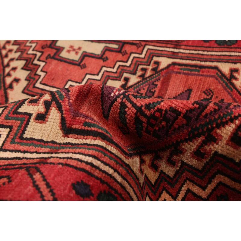 ECARPETGALLERY Hand-knotted Konya Anatolian Red Wool Rug - 3'5 x 10'10