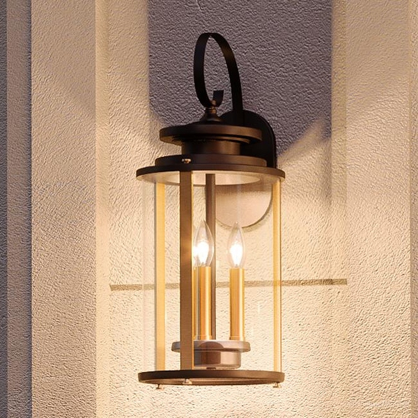 Urban ambiance shop outdoor lighting
