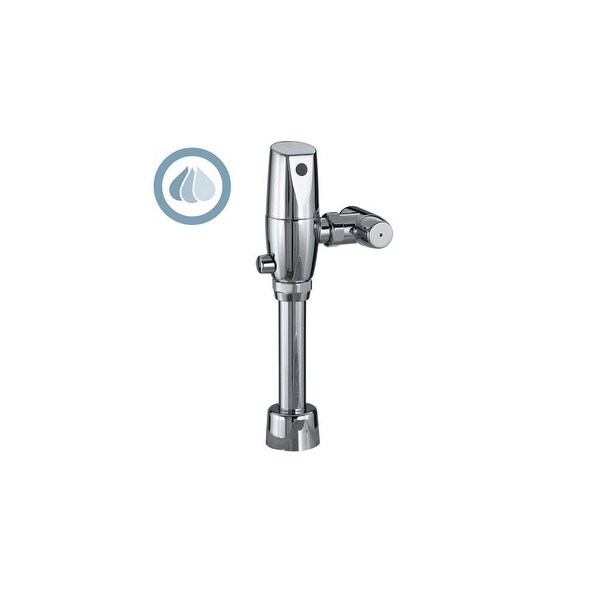 American Standard 6065.761 Selectronic Series Dual Flush Exposed Toilet Flush Valve for 1-1/2" Top Spud Toilet