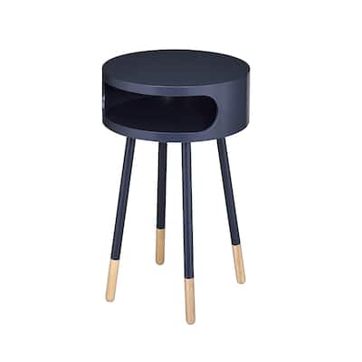 Round End Table - 26 H x 16 W x 16 L Inches