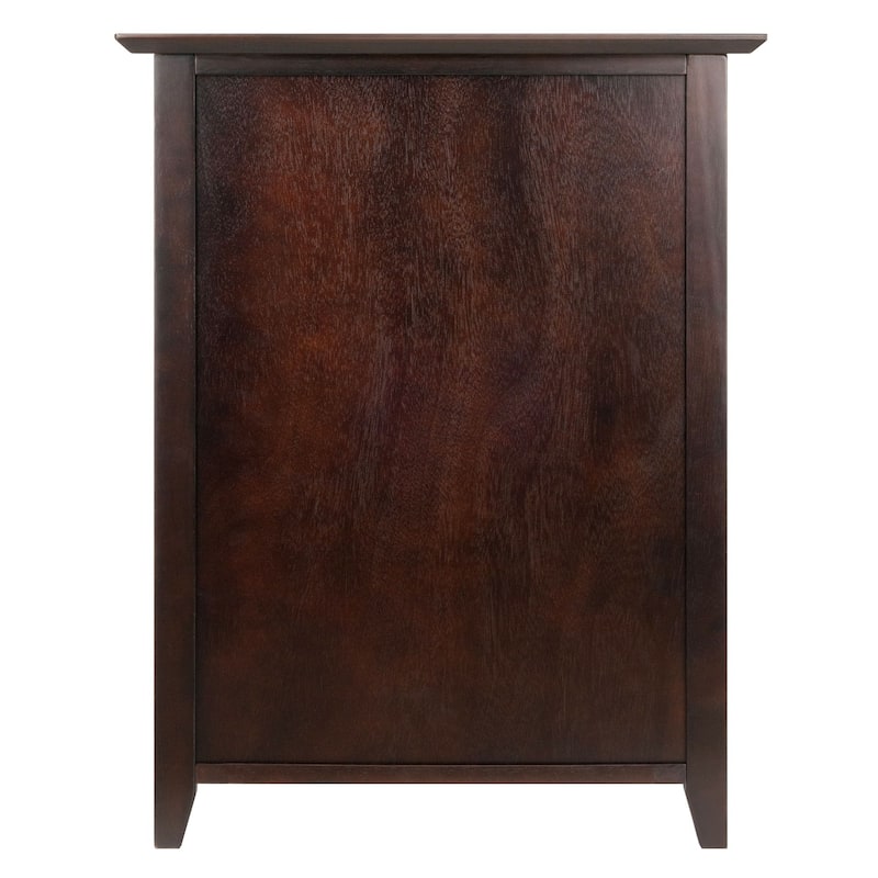 Burke File Cabinet Coffee Finish