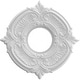 Ceiling Medallions that Match The Gray Barn Farmhouse 6-Light Rustic Drum Chandelier Island Light for Dining Room - W21.5"x H28"
