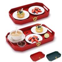 FAST FOOD TRAY 14X18 RED